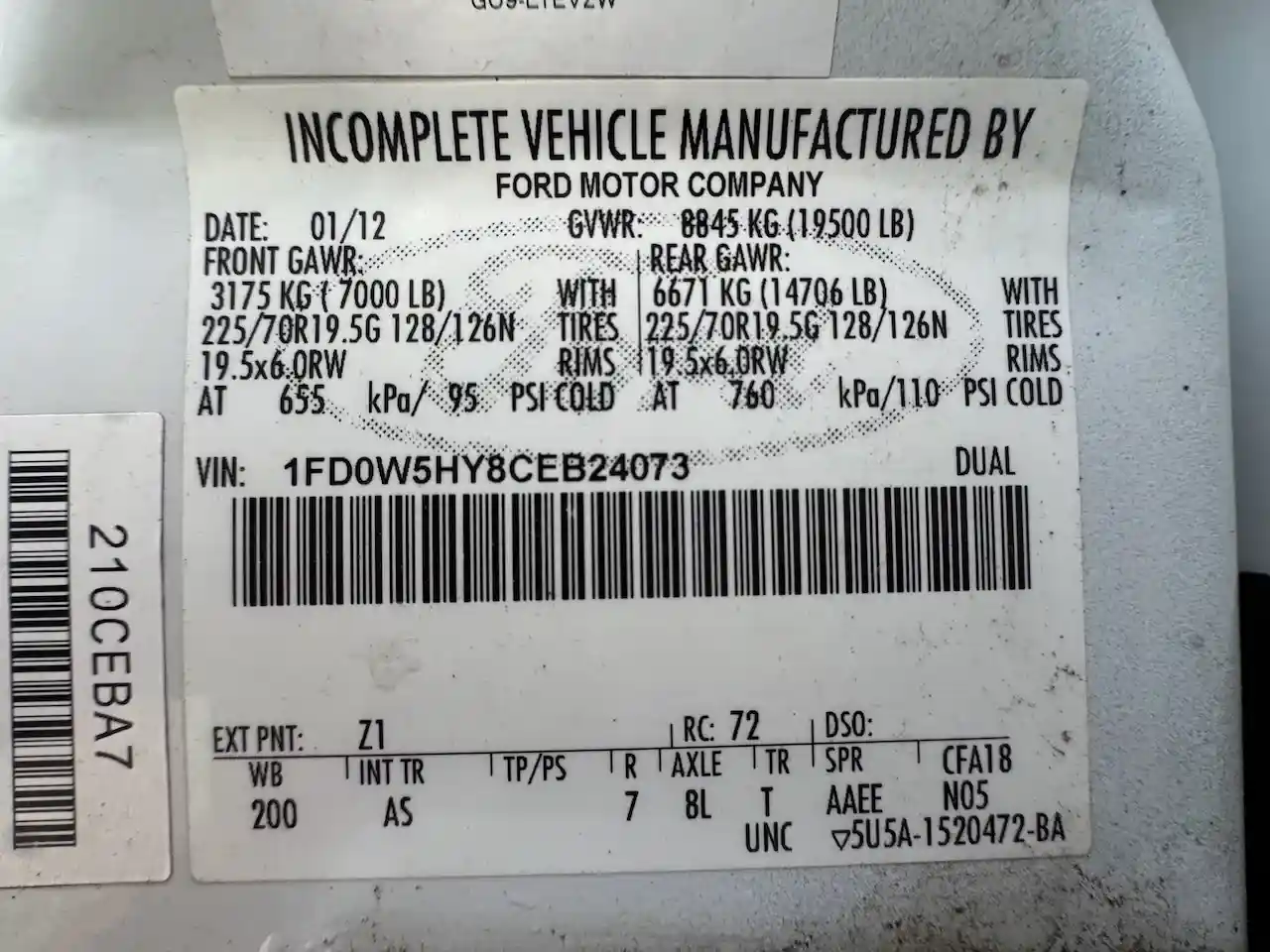 12 F550 Crew Truck 11