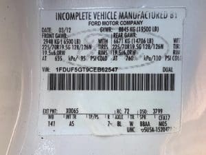 12 F550 UT 2547 16